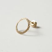 KANAE YAMASHITA/月の満ち欠けピアス　新月